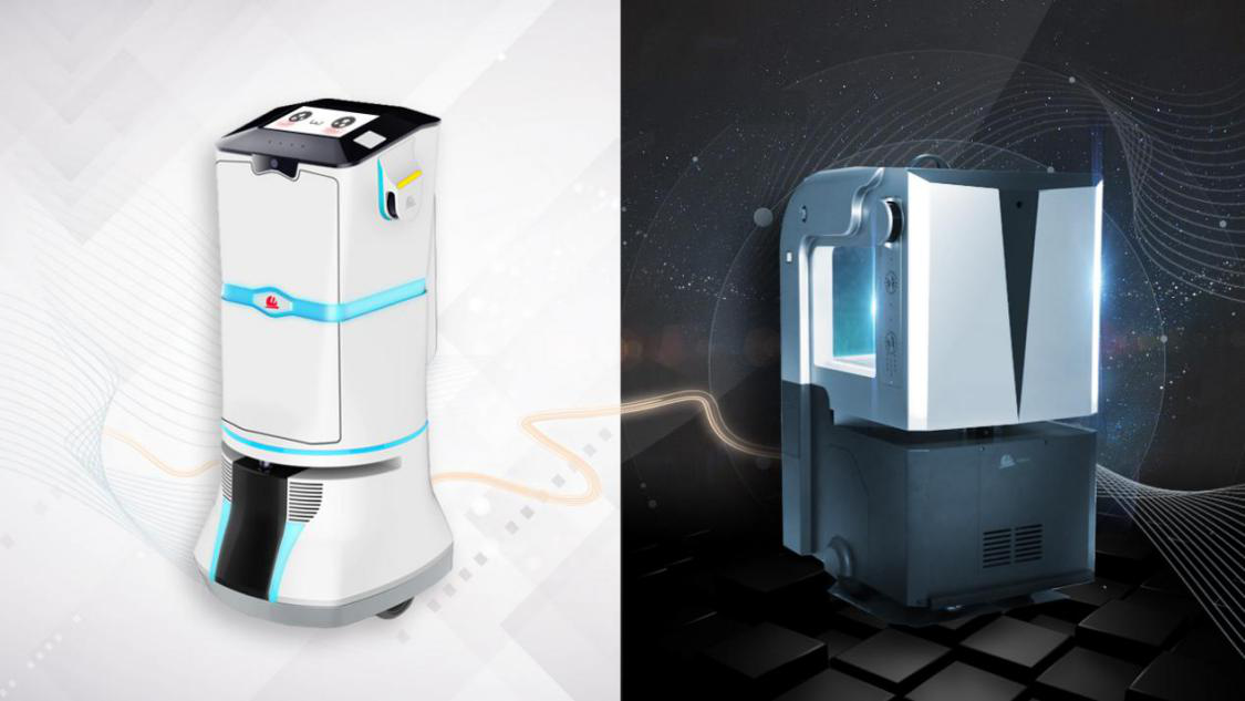 优地科技8月6日发布两款室内配送机器人新品